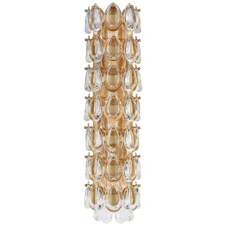 Liscia 3 Light Flush Mounted Sconce by AERIN